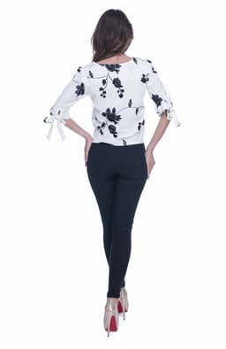 Bluza dama cu flori 3