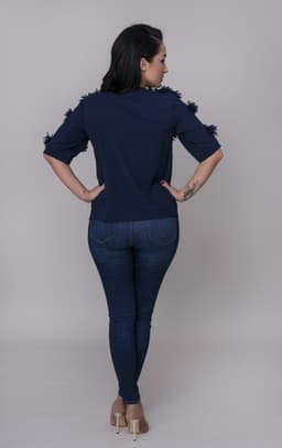 Bluza dama eleganta cu aplicatii 5