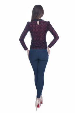 Bluza Dantela Neagra 4