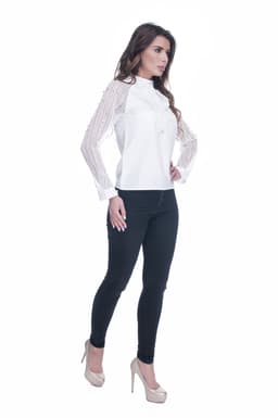 Bluza eleganta alba 3