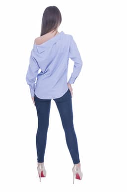Camasa dama albastra 4