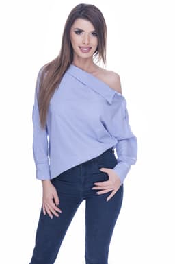 Camasa dama albastra 2