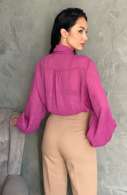 Camasa dama eleganta din voal 4