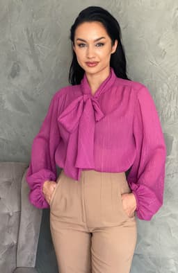 Camasa dama eleganta din voal 3