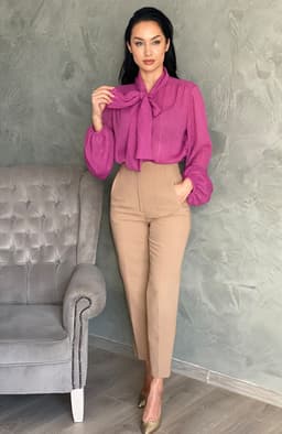 Camasa dama eleganta din voal 1