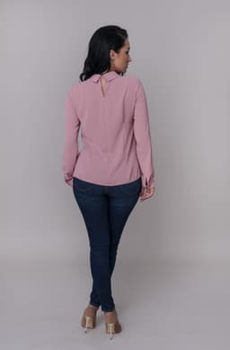 Camasa dama eleganta roz 5