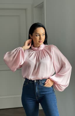 Camasa dama eleganta roz 1