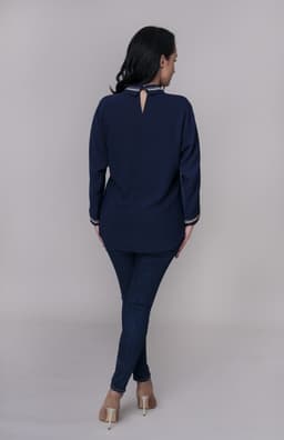 Camasa office dama albastra 5