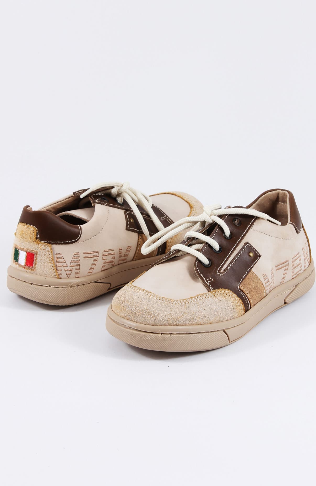 Pantofi sport copii maro