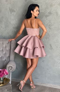 Rochie babydoll cu dantela 4