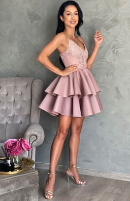 Rochie babydoll cu dantela 3