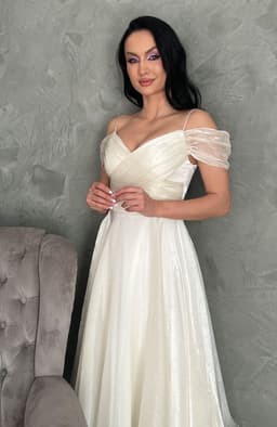 Rochie cununie civila din organza 3