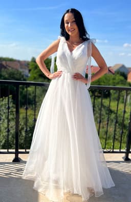 Rochie cununie civila lunga 5