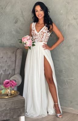 Rochie cununie civila lunga 1