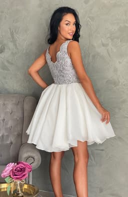 Rochie cununie civila midi 5