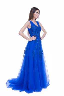 Rochie dantela lunga 5