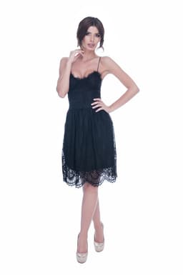 Rochie dantela neagra Mya 3