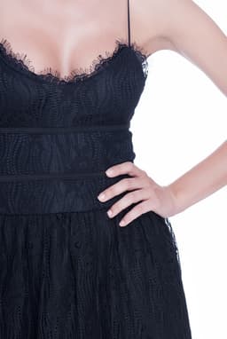 Rochie dantela neagra Mya 6