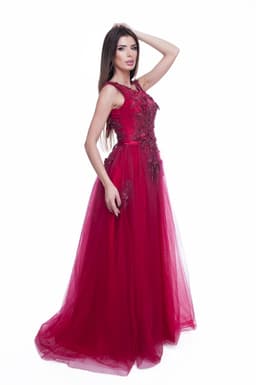 Rochie dantela si tull 5