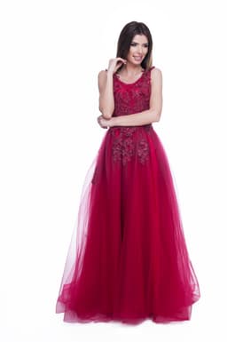 Rochie dantela si tull 1