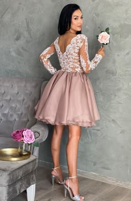 Rochie de cununie cu dantela alba 4
