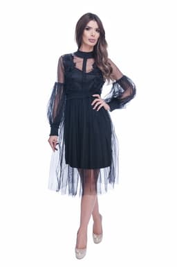 Rochie de ocazie eleganta cu dantela 4