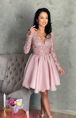 Rochie de ocazie midi baby doll 1