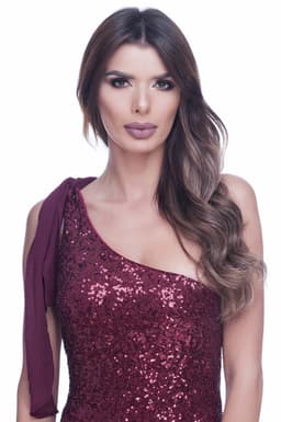 Rochie de ocazie paiete lunga in degrade Dya 6