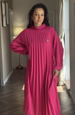 Rochie de ocazie vaporoasa fucsia 5