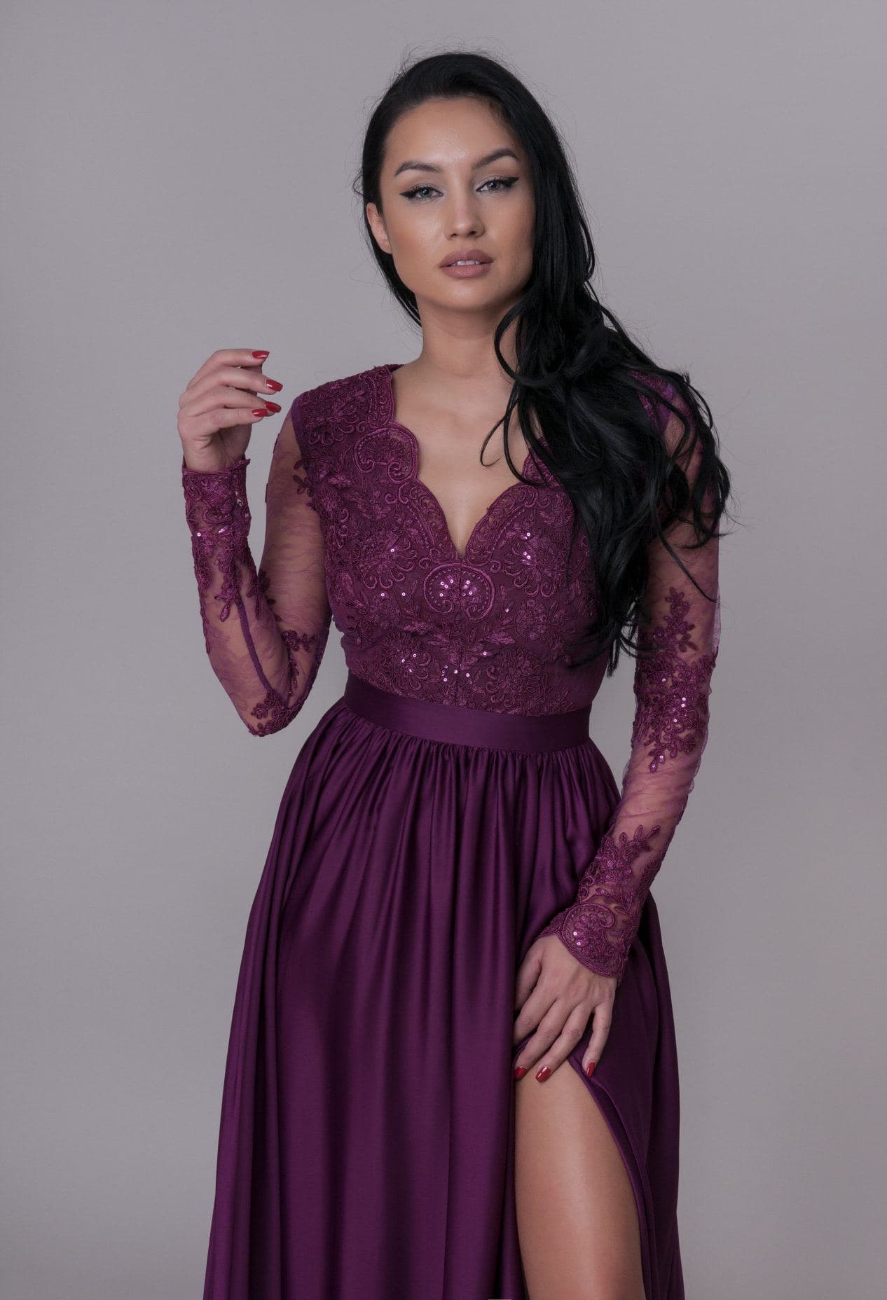 Rochie de ocazie violet
