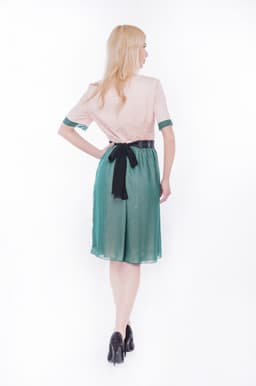 Rochie de seara xxl online cu aplicatii in talie 3