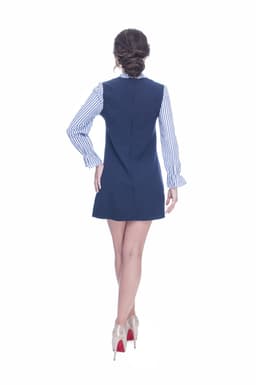 Rochie de zi albastra Dya 5