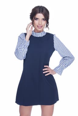 Rochie de zi albastra Dya 2