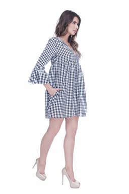 Rochie de zi cu buzunare 5