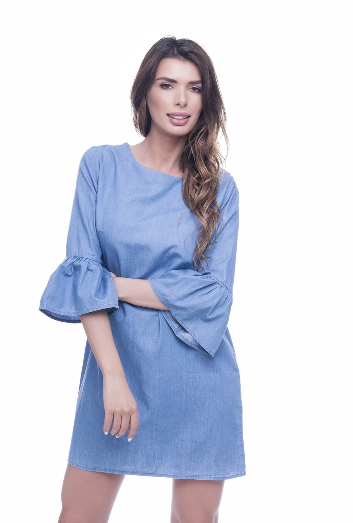 Rochie de zi denim