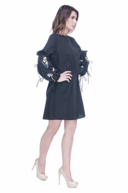 Rochie de zi neagra 4