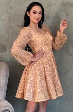 Rochie din dantela de ocazie 4