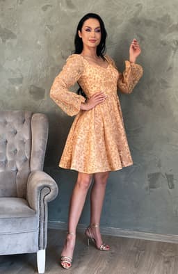 Rochie din dantela de ocazie 3