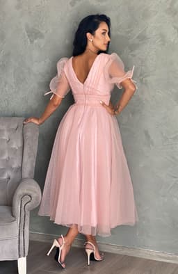 Rochie eleganta de ocazie din tul 7