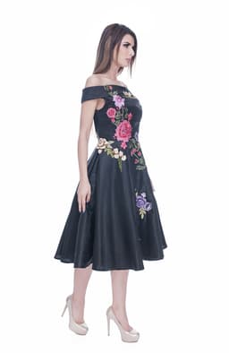 Rochie midi in clos 4