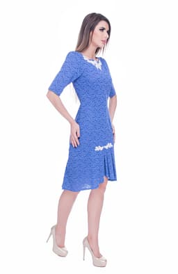 Rochie midi dantela 4