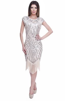 Rochie paiete aurii 5