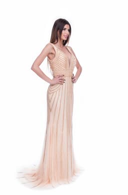 Rochie sirena aurie 1