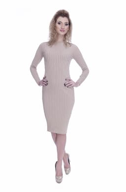 Rochie tricotata eleganta de zi 5