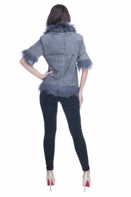 Vesta blana naturala gri 5