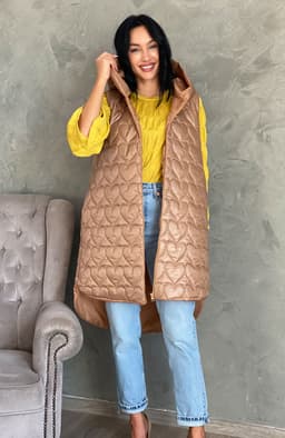 Vesta dama cu gluga 3