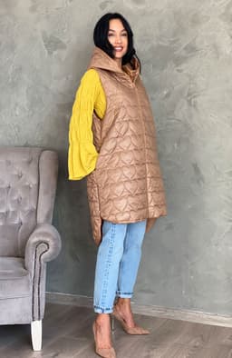 Vesta dama cu gluga 7