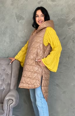 Vesta dama cu gluga 6