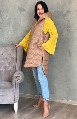 Vesta dama cu gluga 4